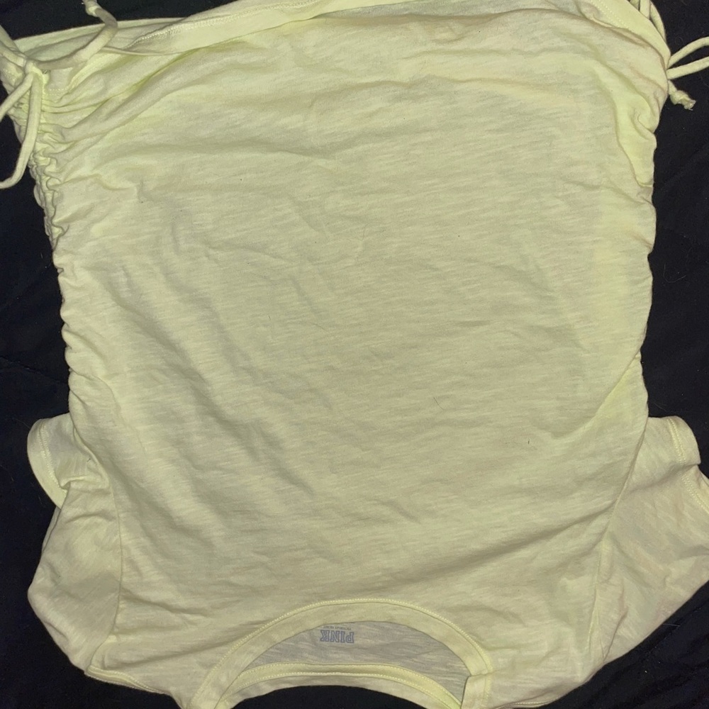 VS PINK yellow top